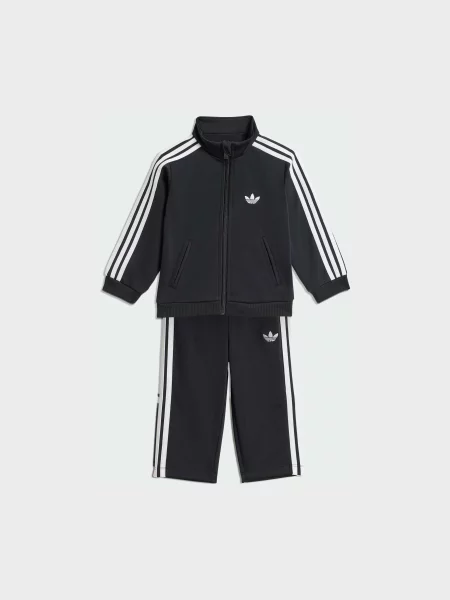 Дитячий Спортивний костюм adidas комбінований верх чорний