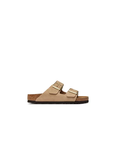 Pantofle Birkenstock hnědé