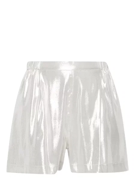Pantaloni scurți Carine Gilson argintiu