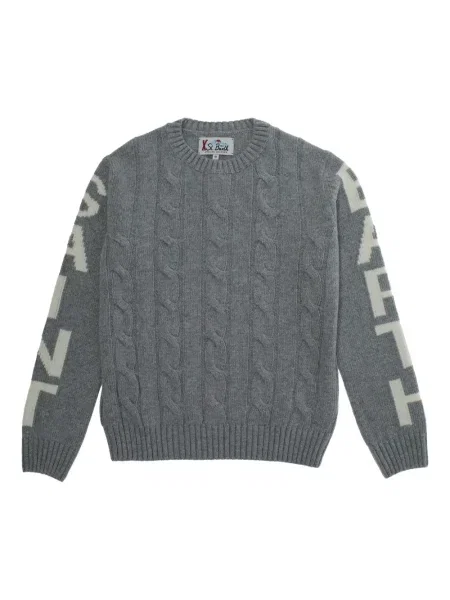 Sweter dziecięcy Mc2 Saint Barth szary