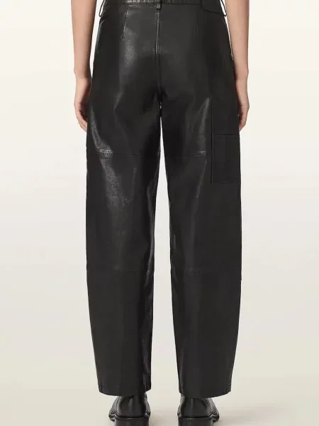 Кожаные брюки Allsaints