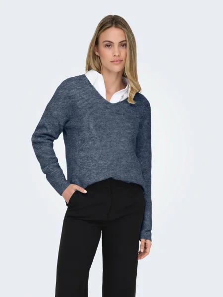 ONLY Pulover ONLCamilla închis albastru