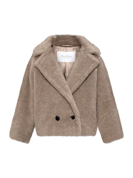 Kurtka Max Mara wełniana szara