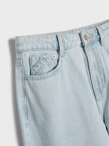 Широкі джинси синій