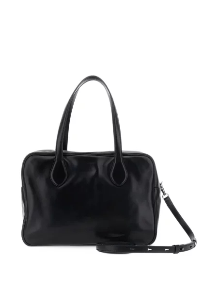 Geantă shopper Brunello Cucinelli din piele negru