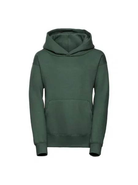 Hoodie Russell s kapuco zelena