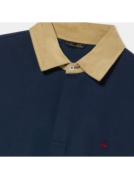 Koszulka polo Brooks Brothers niebieska