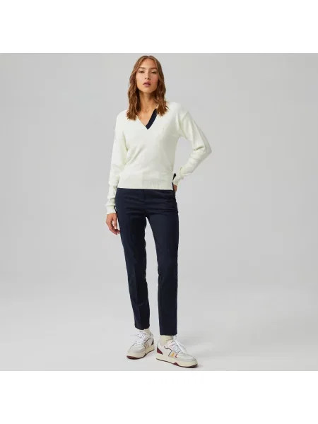 Lacoste Spodnie Lacoste granatowe