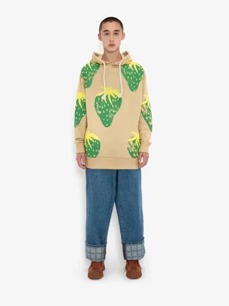 Τζιν με ίσιο πόδι Jw Anderson μπλε