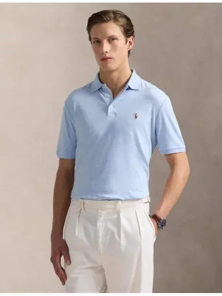 POLO RALPH LAUREN Tenisz póló | Custom slim fit kék