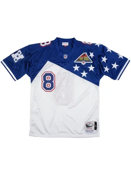 Tricou Mitchell & Ness din jerseu albastru