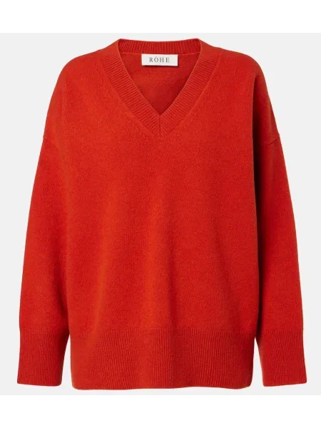Pulover Róhe de lână portocaliu