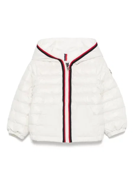 Geacă cu puf copii Moncler Enfant alb