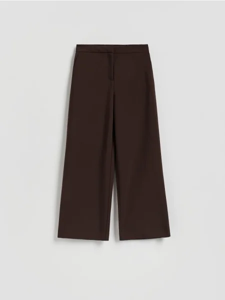 Reserved Pantaloni tip culotte maro-închis maro