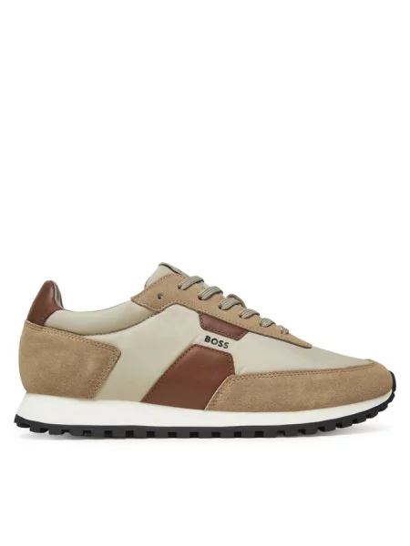 Sneakersy BOSS beżowe