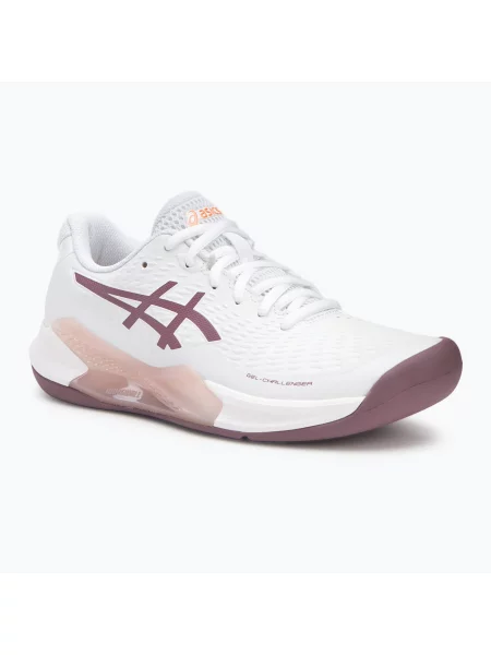 Дамски обувки за тенис ASICS Gel-Challenger 14 Indoor white/dusty mauve бяло