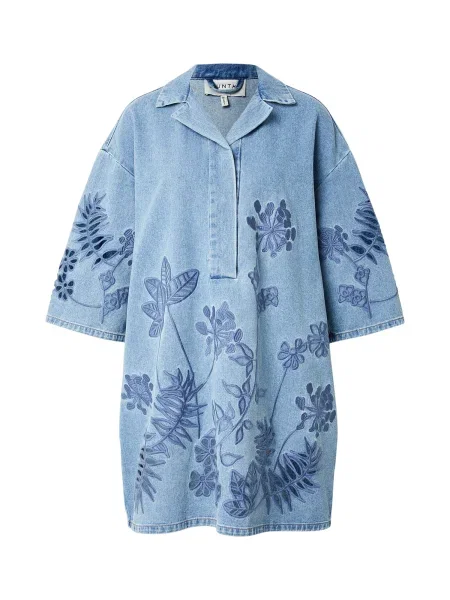 MUNTHE rochie jeans BELLAR albastru