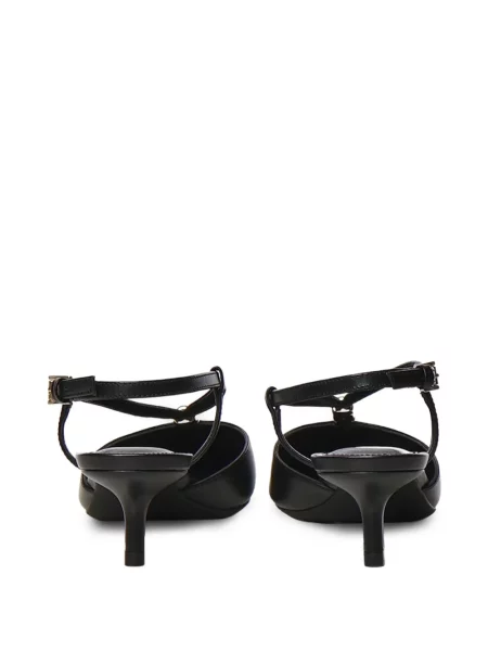 Pantofi cu toc Michael Michael Kors din piele cu cataramă negru