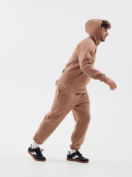 Спортивний костюм Kindamor бавовна/поліестер коричневий