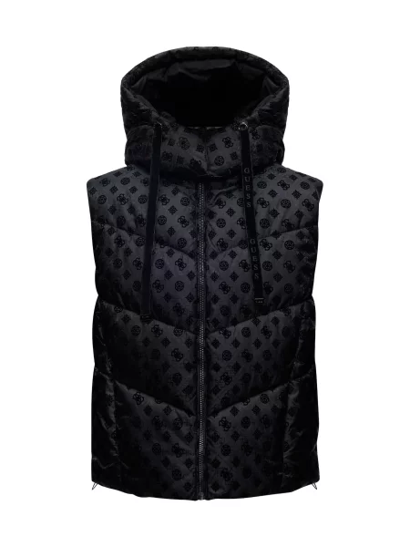 Guess vestă pentru femei DAISY negru