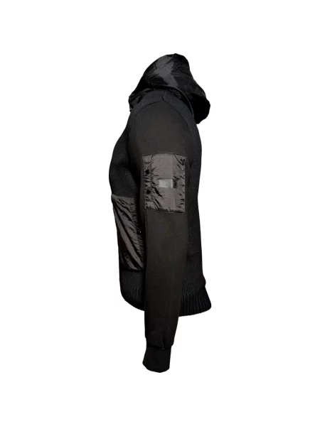 Sweter Pmds wełniany czarny