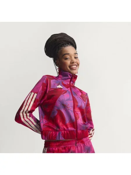 BLUZA DRESOWA ADIDAS x FARM RIO HOUSE OF TIRO biała