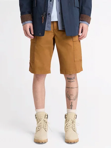 Повсякденні шорти Timberland бавовна/еластан жовтий