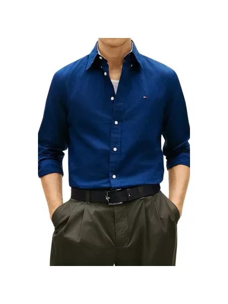 Košeľa Tommy Hilfiger modrá