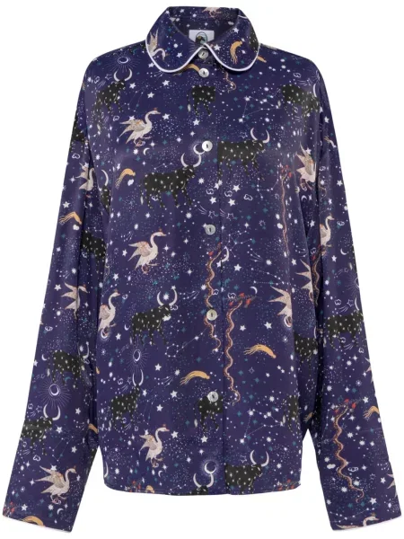 Koszula Sleeper niebieska