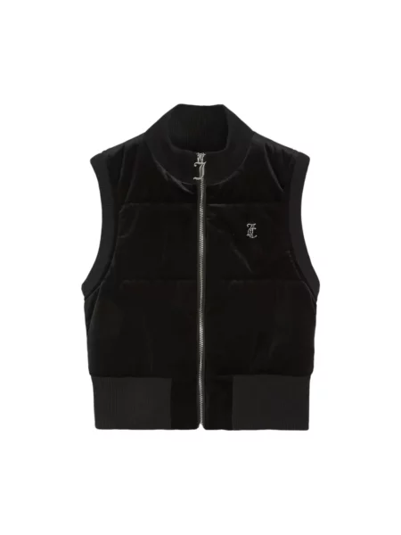 Kamizelka Juicy Couture z logo czarna