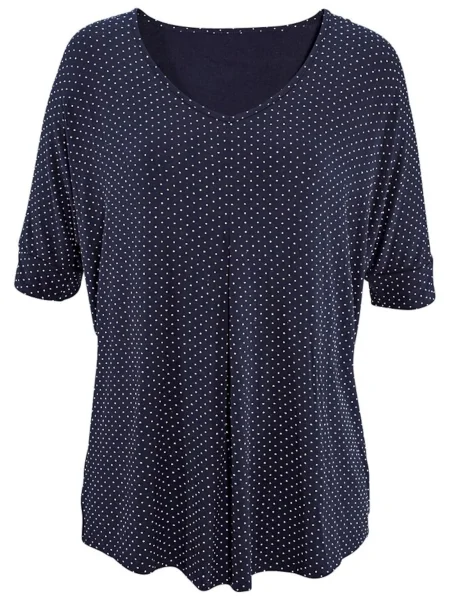 LASCANA Bluza marine bela