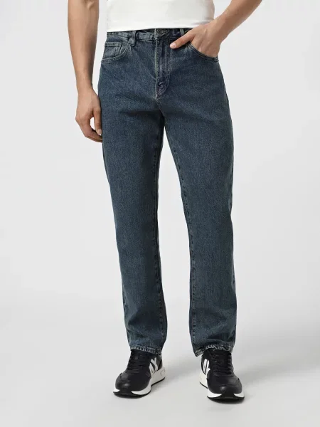 Прямі джинси Armani Exchange синій