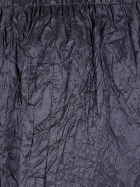 Pantaloni Daniela Gregis de mătase negru