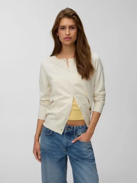 VERO MODA Kardigán VMSilje svetlobéžová