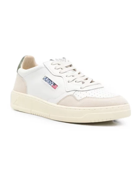Sneakersy Autry skórzane białe