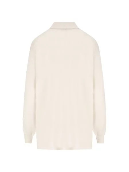 Tricou polo Loewe cu broderie alb