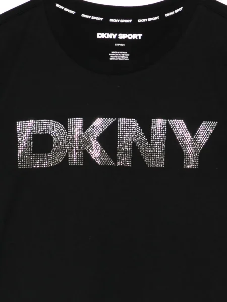 Stras tricou Dkny negru