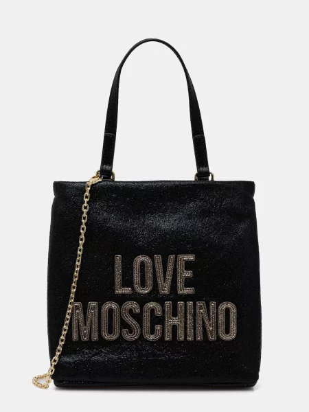 Τσάντα Love Moschino μαύρο