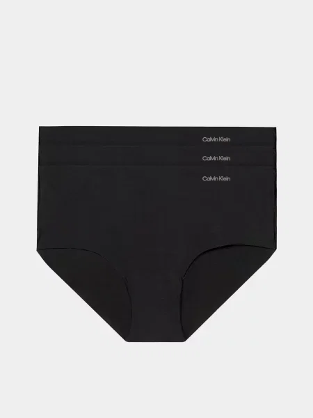 Calvin Klein Underwear 3 Pack Hipster Panties Invisibles Набір трусів чорний
