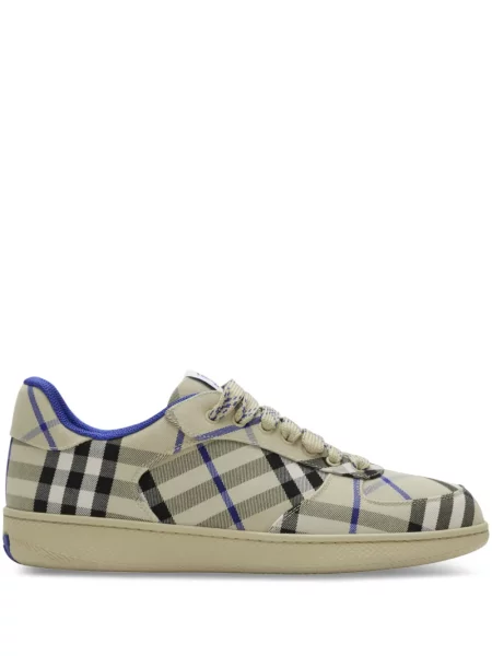 Kostkované retro tenisky Burberry