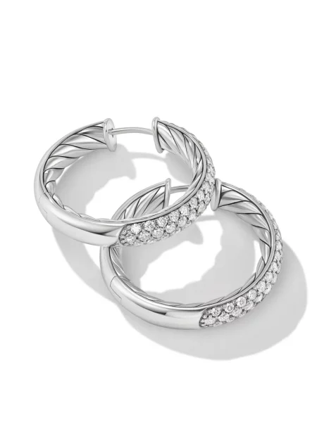 Auskarai David Yurman sidabrinė