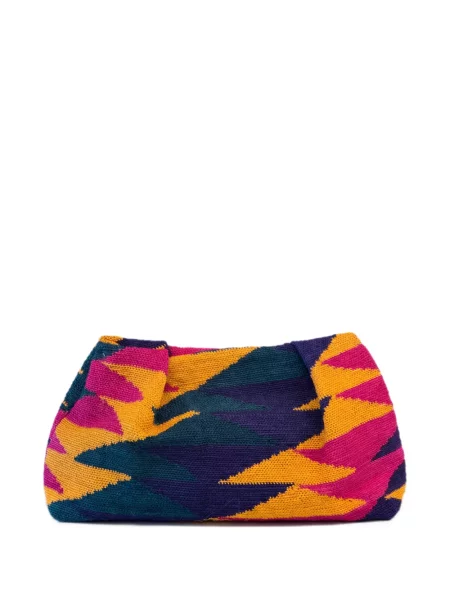 Clutch Sensi Studio με αφηρημένο print μπλε
