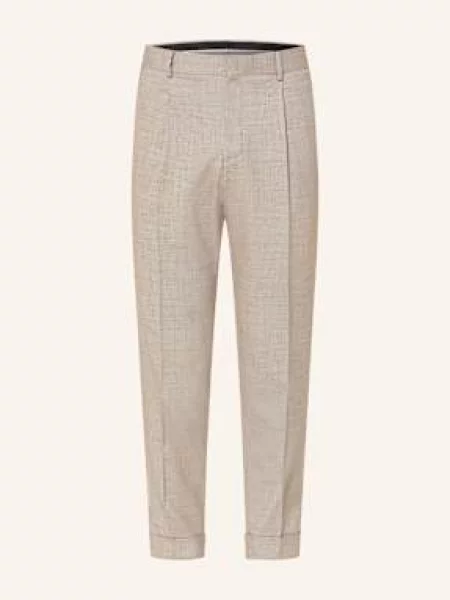 Strellson Oblekové Kalhoty Luis Slim Fit light beige béžové