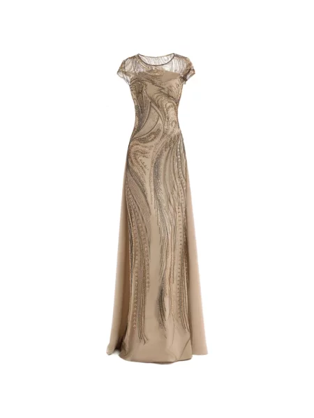 Rochie maxi Gemy Maalouf cu mărgele