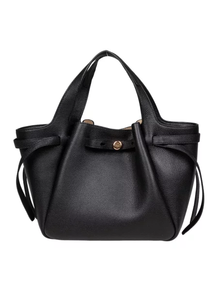 Shopperka Tory Burch z paskiem czarna