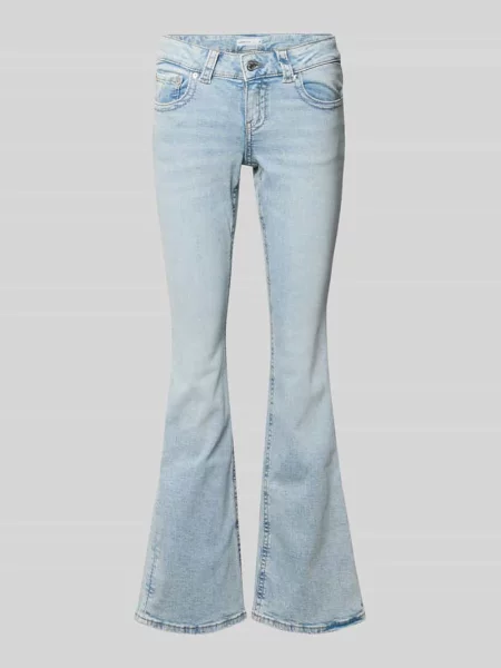 Jeansy o kroju bootcut z wpuszczanymi model Gina Tricot