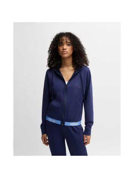 Bluza HUGO Loungewear M niebieska