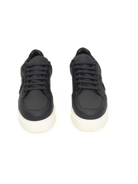 Sneakersy Cerruti 1881 skórzane niebieskie