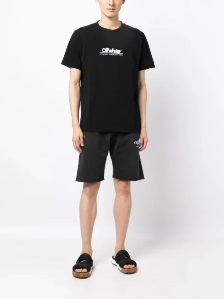 Μπλούζα Off-white με κέντημα λευκό