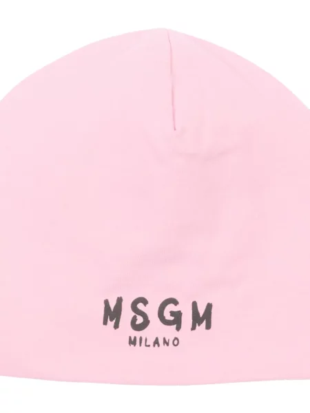 Czapka dziecięca Msgm różowa